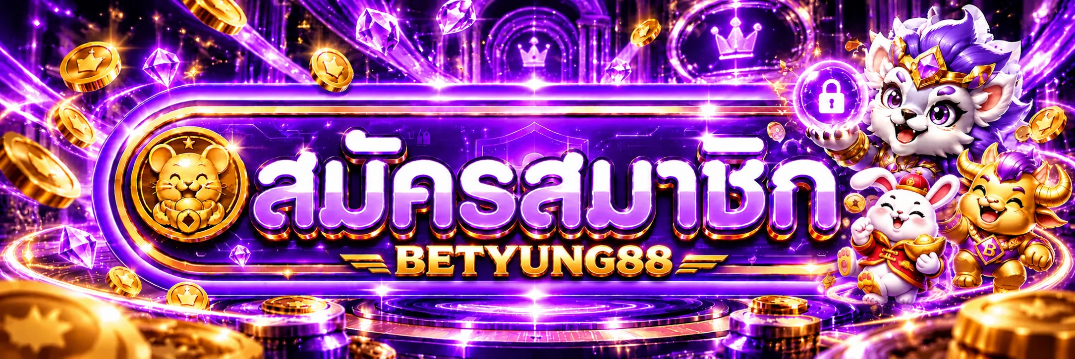 แบนเนอร์สมัครสมาชิก BETYUNG88 ทางเข้า